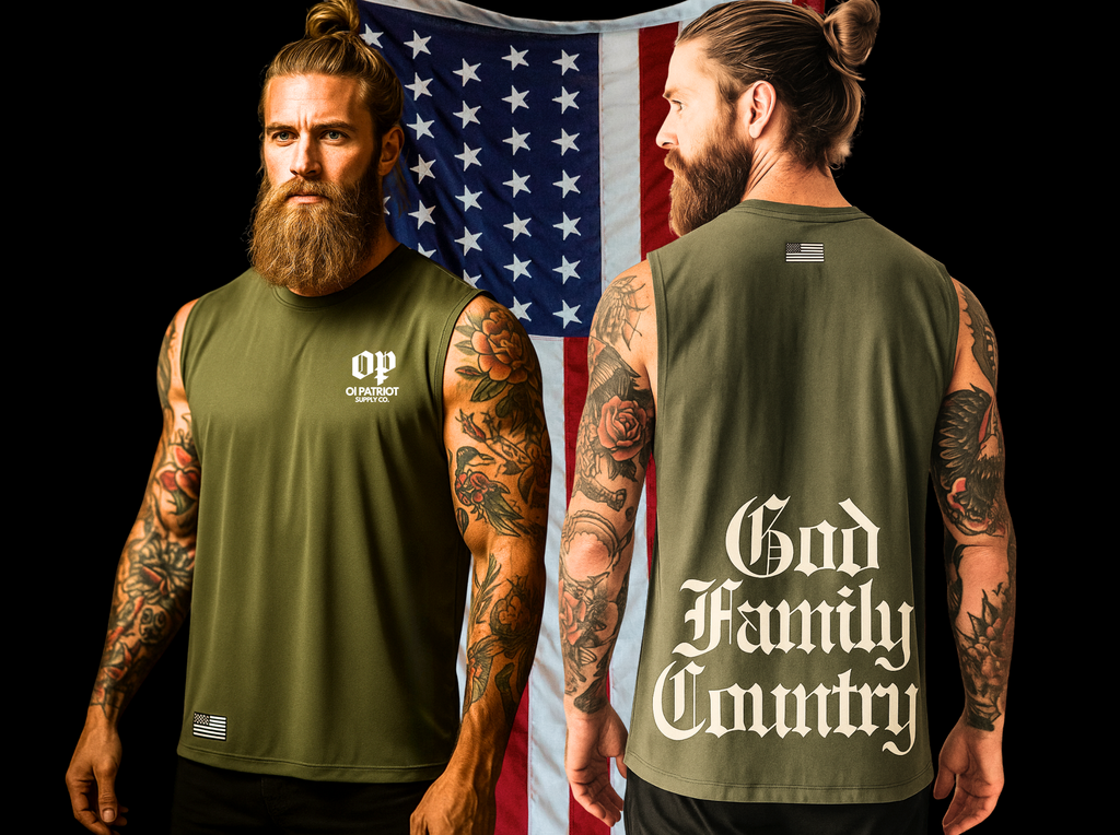 GOD, FAMILY, COUNTRY TANK